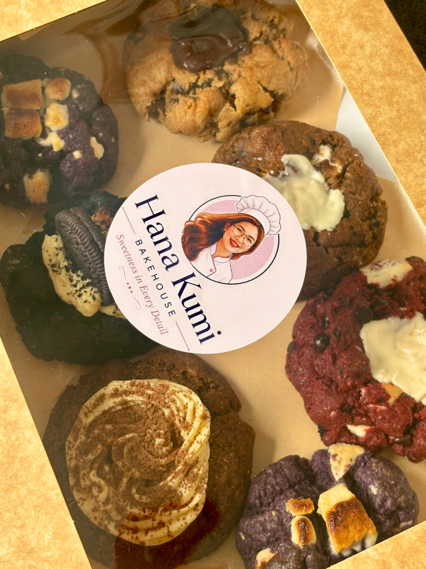 Hana Kumi assorted cookie box with multiple signature flavors